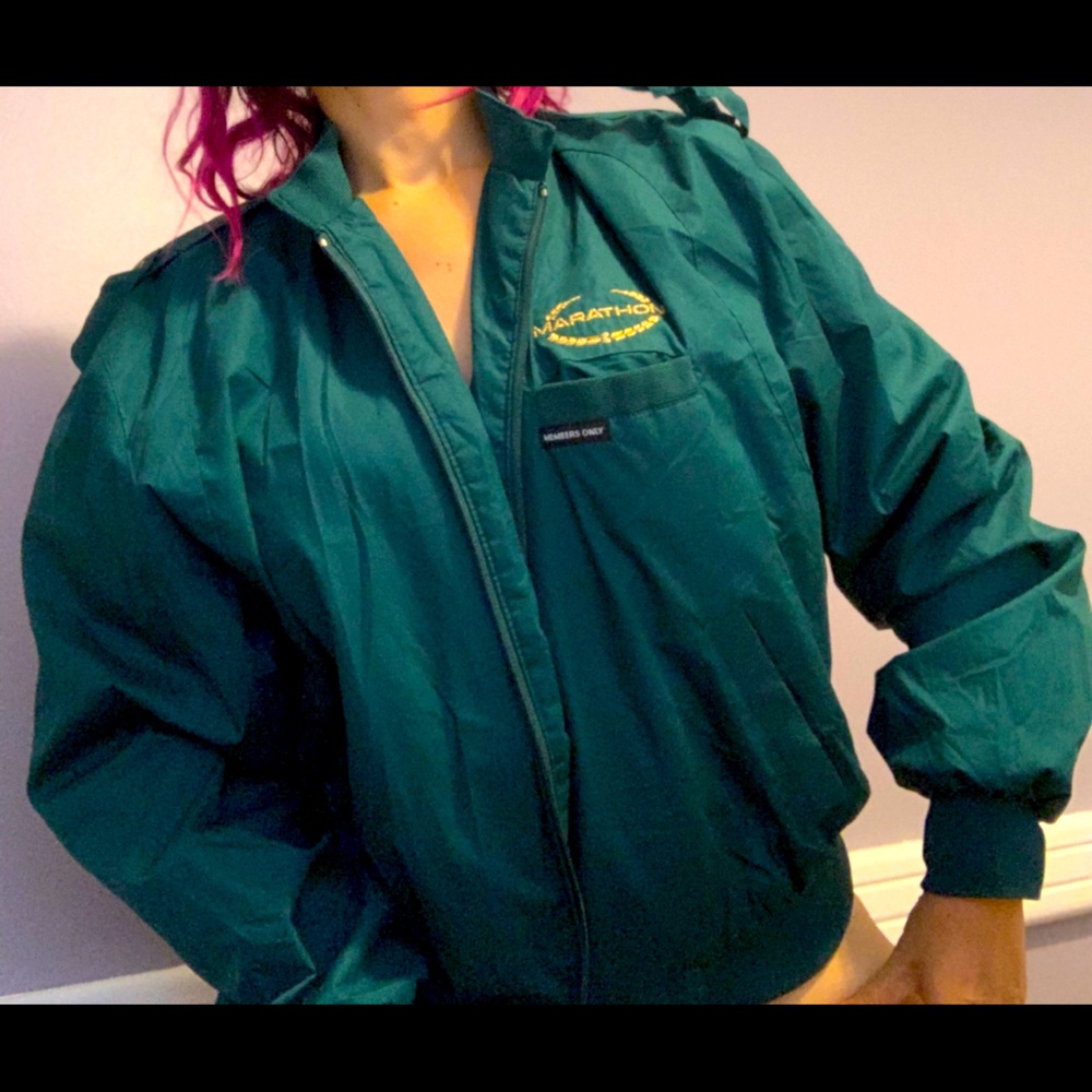 Members Only Marathon Bomber Jacket